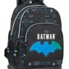 Mochila escolar para niños Safta Batman Bat-Tech