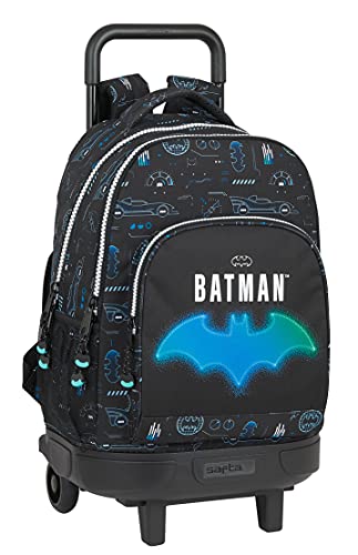 Mochila escolar para niños Safta Batman Bat-Tech