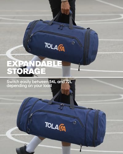 Bolsa de deporte expansible